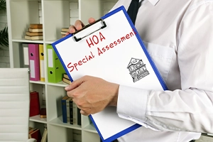 hoa special assessment rules